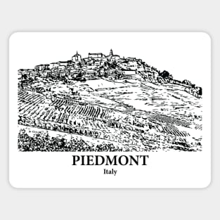 Piedmont - Italy Magnet